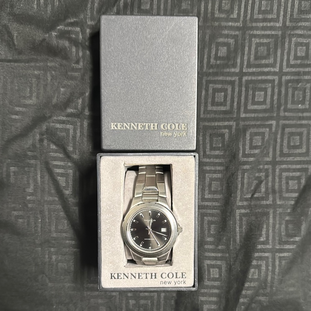 Kenneth Cole Silver Men's Watch